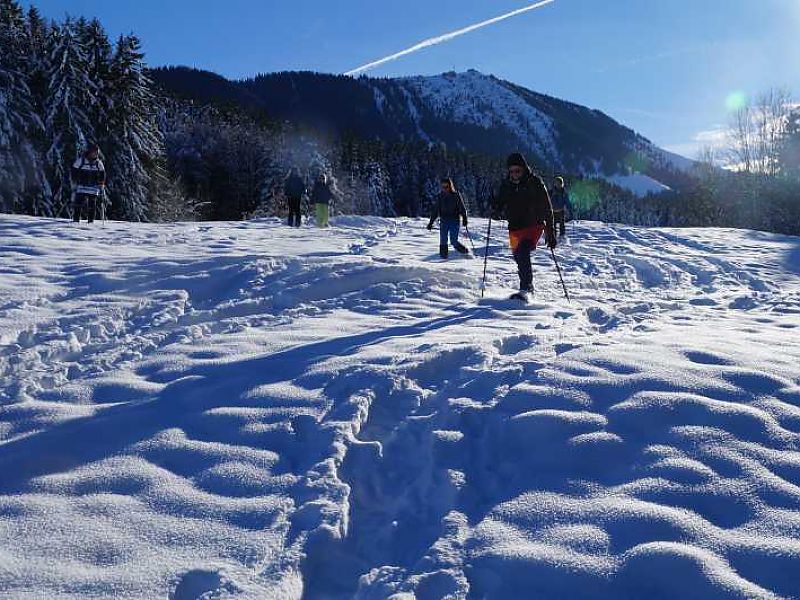 Gmiatlich unter der Woche - Schneeschuhtouren für 55 plus  