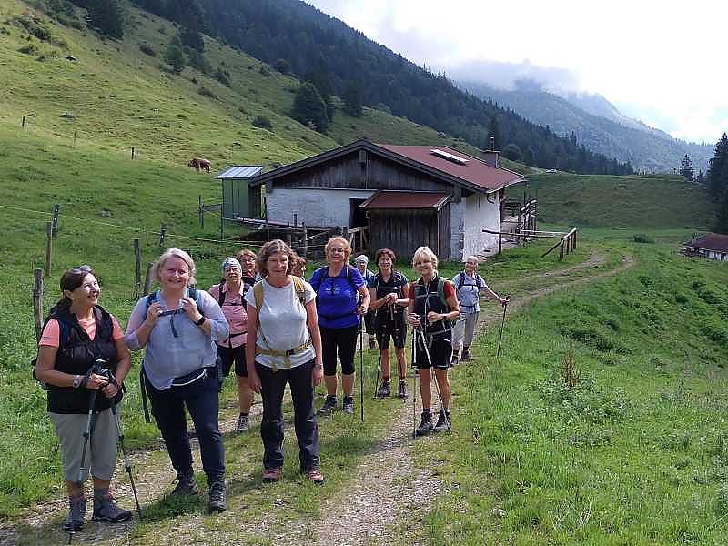 Endlich wieder Sonne und wandern