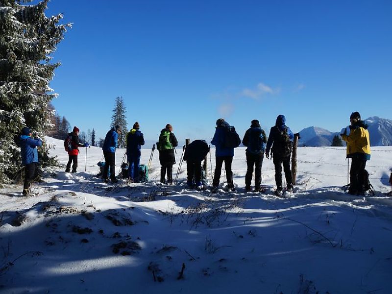 Traumhafter Start in die Schneeschuhsaison oder was lange währt, wird endlich gut!
