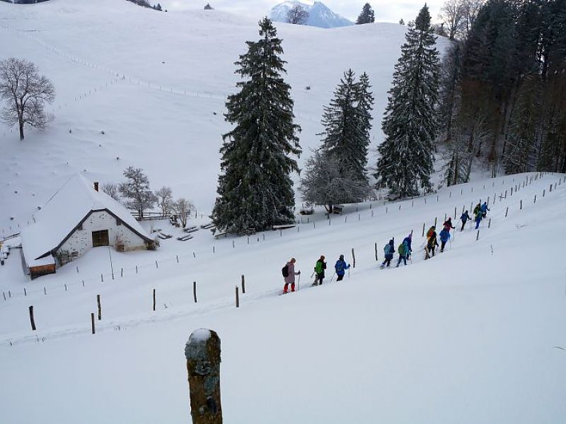 Traumhafter Start in die Schneeschuhsaison oder was lange währt, wird endlich gut!