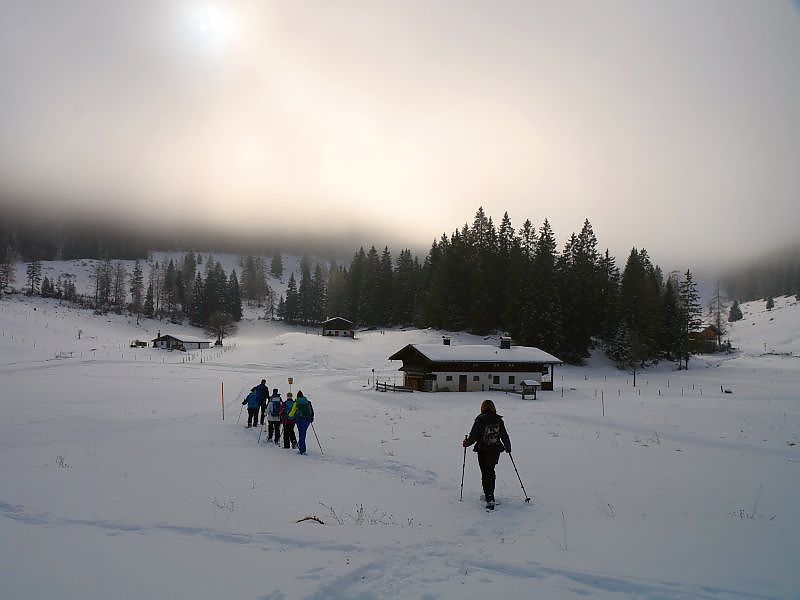 Hemmersuppn Alm - unterwegs in der 
