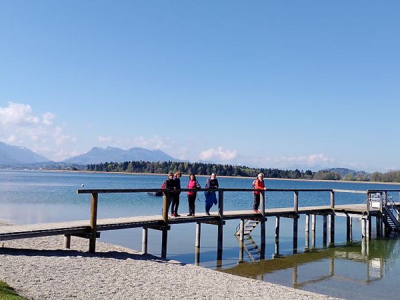 Lieblingsspaziergang am bayerischen Meer