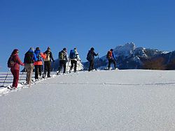 Gmiatlich unter der Woche - Schneeschuhtouren für 55 plus  