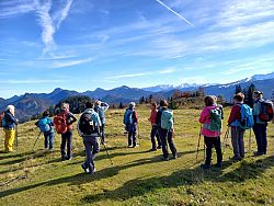 Ein fulminanter Abschluss für eine großartige Wandersaison