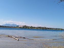 Lieblingsspaziergang am bayerischen Meer